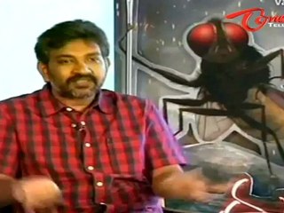 Tollywood Ace Director Rajamouli Interview about Eega - 03
