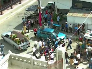 El campanero doblando desde el campanario