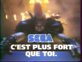 Publicité Moonwalker SEGA 1992