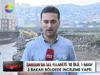 Samsun' da sel felaketi-10 ölü 1 kayıp - 05 temmuz 2012