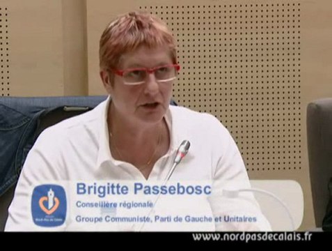 Intervention Brigitte Passebosc desserte TGV Etaples Rang du Fliers 04-07-12