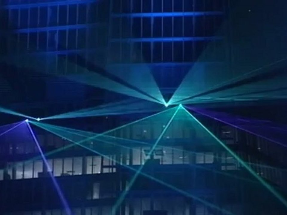 The Shard opens with light spectacle