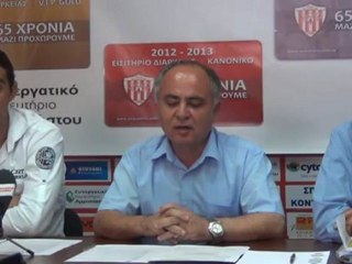 Γεναγρίτης για τα έργα στο Αμμόχωστος