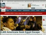 تغطية وسائل الإعلام الغربية للأحداث في مصر وتونس