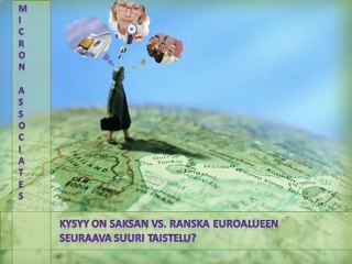 Micron Associates kysyy on Saksan vs. Ranska euroalueen seuraava suuri taistelu