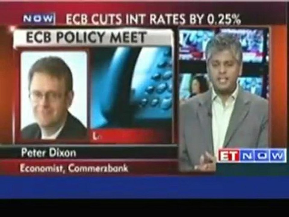 ECB cuts interest rates to 0.75% deposit rate to zero