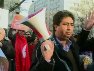 تعبئة الجالية التونسية في باريس لتثبيت الحرية