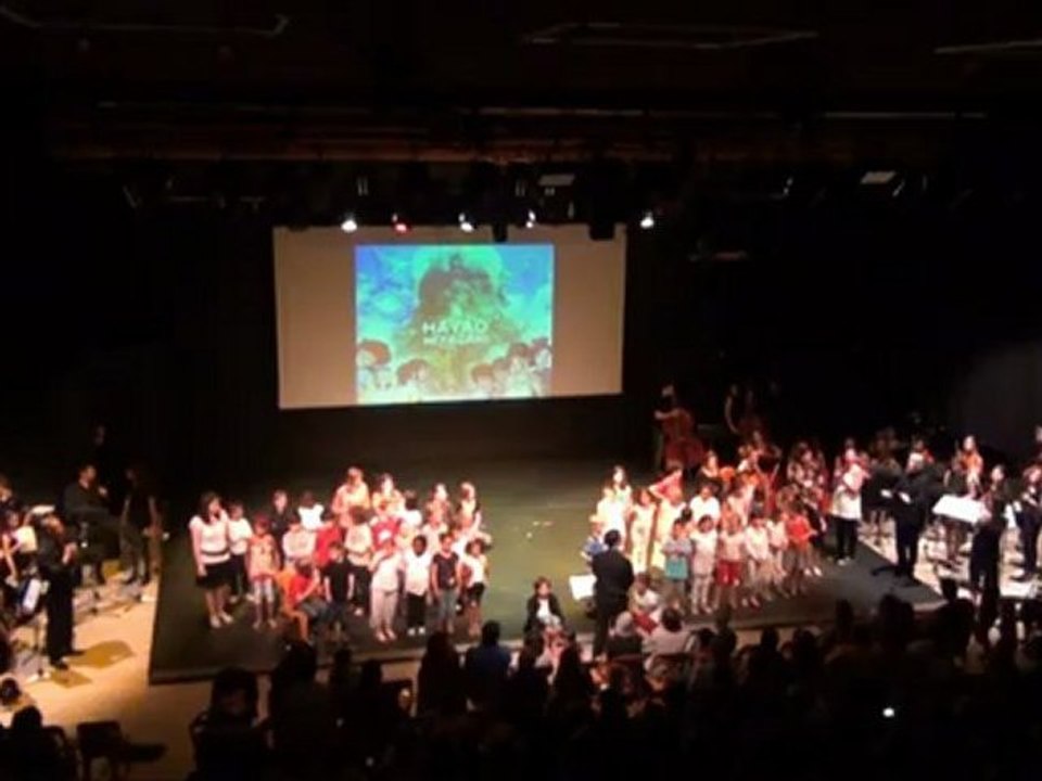 Le voyage au pays des Kamis IV 2 Le choeur des écoliers Ponyo