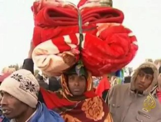 نداء لعملية إجلاء عاجل للنازحين من ليبيا