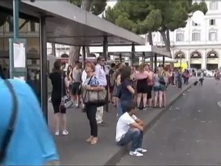 Italy public transport strike causes commuter misery
