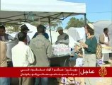 حركة الإغاثة على الحدود التونسية الليبية