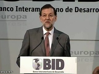 Rajoy: "España es una plataforma de beneficios"