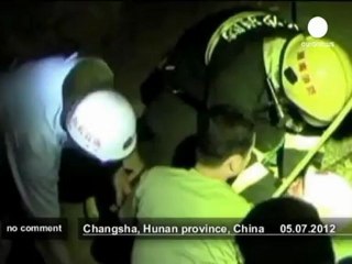 Huge road collapse in China - no comment