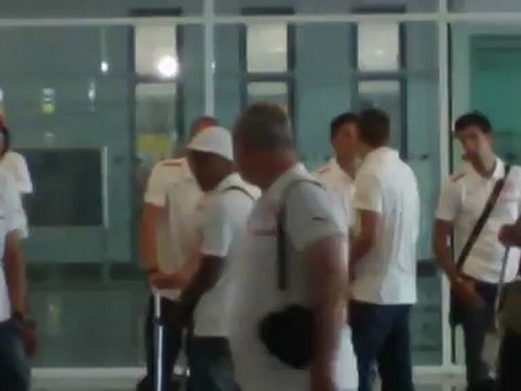 Άφιξη της αποστολής του Ολυμπιακού στο Μόναχο