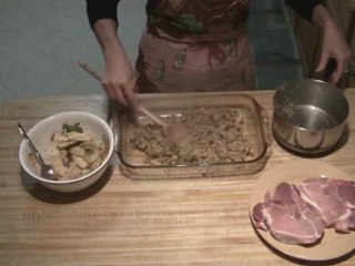 Pork Chops with Apple Stuffing part 3