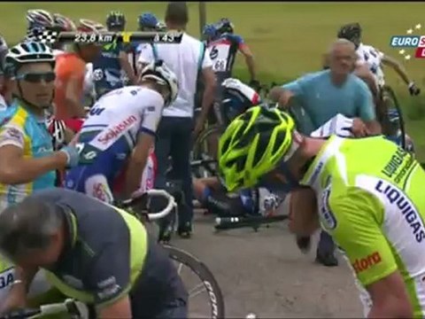 Tour de France 2012 - ÉTAPE.6 - Épernay >Metz. 207.5 km(13)(Major.incident,Km24,8)