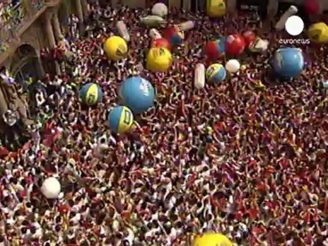 Bulls + running = Pamplona