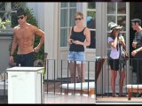 Jennifer Aniston et Justin Theroux en vacances