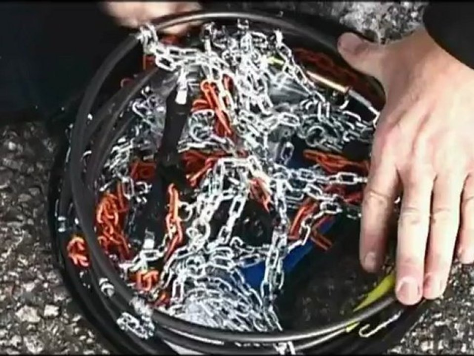 POLAIRE XP9 : passager Snow Chain remove - Chaine à neige tourisme démontage