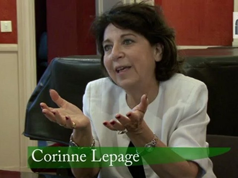 INTERVIEW CORINNE LEPAGE