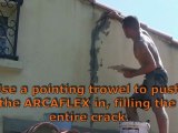 Flexible joint mortar large joints tiling repair crack in cement steel pvc substrates swimming pool