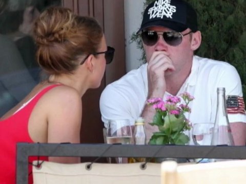 Wayne Rooney and Coleen Rooney Hit the Shops in Beverly Hills