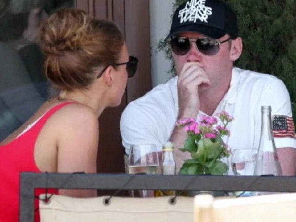 Wayne Rooney and Coleen Rooney Hit the Shops in Beverly Hills