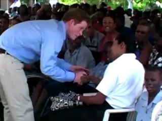 Prince Harry Tries to Woo Gabriella Wilde