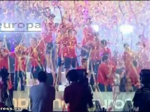 La Eurocopa conseguida por España se expone en Madrid