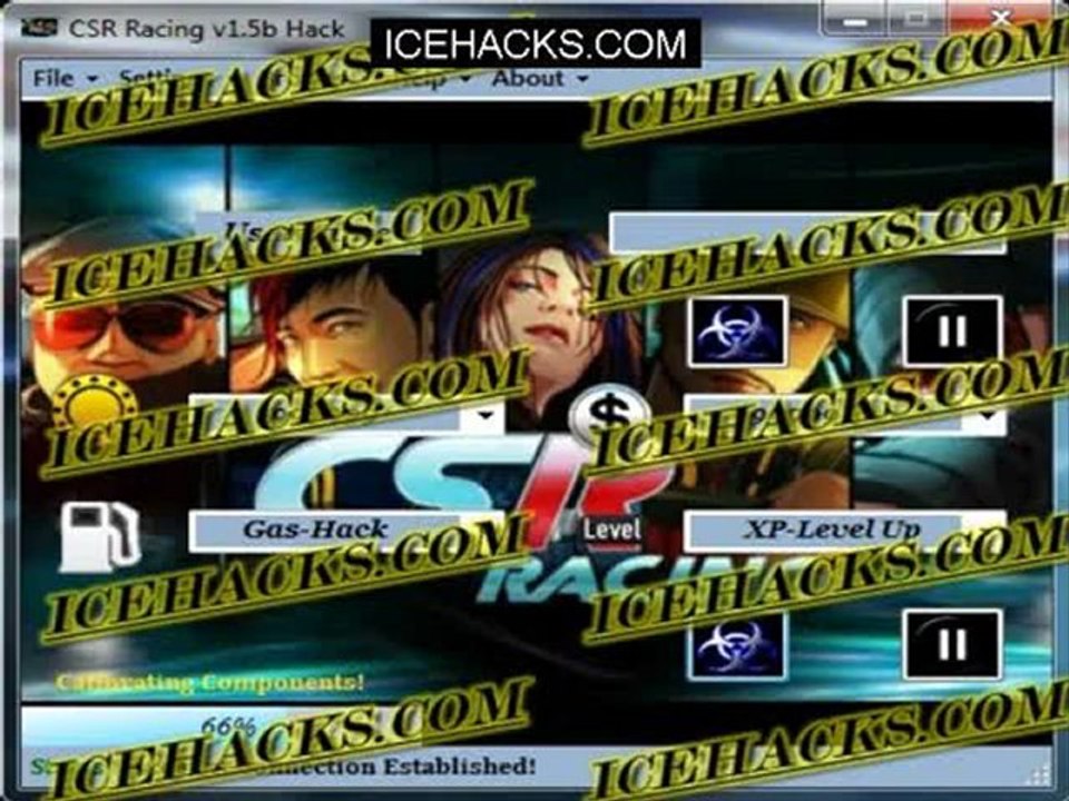 CSR Racing No Surveys Hacks & Cheats Download(V1.5 CSR Racing No Surveys)Free