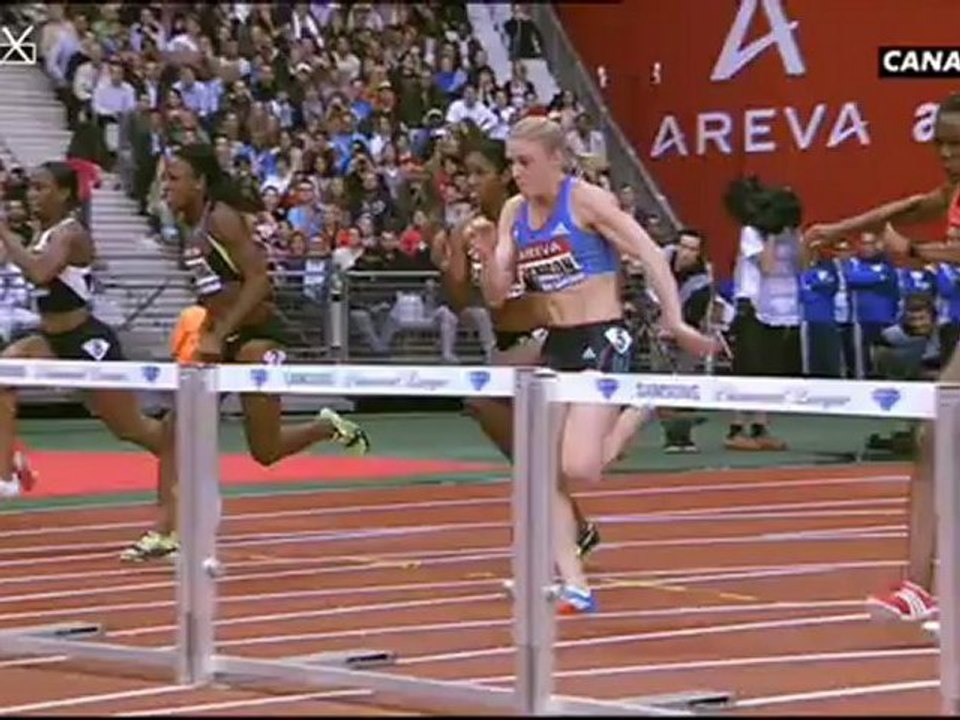 Paris meeting Areva 2012, 100m hurdles, Sally Pearson 12.40
