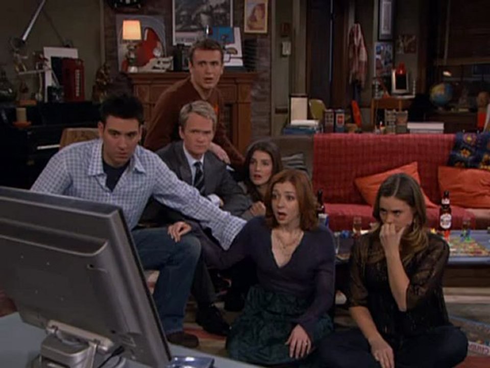 Como Conoci A Vuestra Madre-Barney cantando