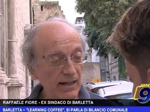 Barletta | Learning Cofee, si parla di bilancio comunale