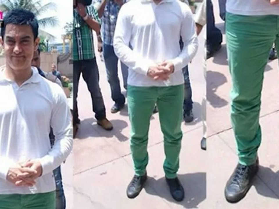 Aamir Khan's Shocking PINK Pants