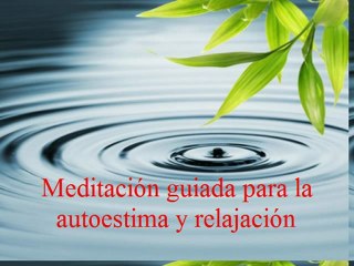 la autoestima y relajación