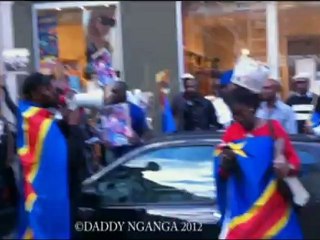 DECLARATION DE GUERRE DES COMBATTANTS A L'AMBASSADE DE LA RÉPUBLIQUE GÉNOCIDAIRE DU RWANDA A PARIS