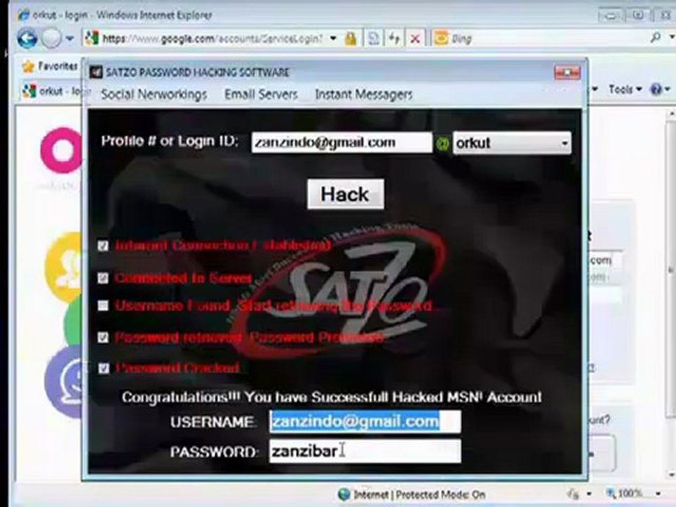Free orkut Password Hacking Software 2012 Recovery orkut Password359