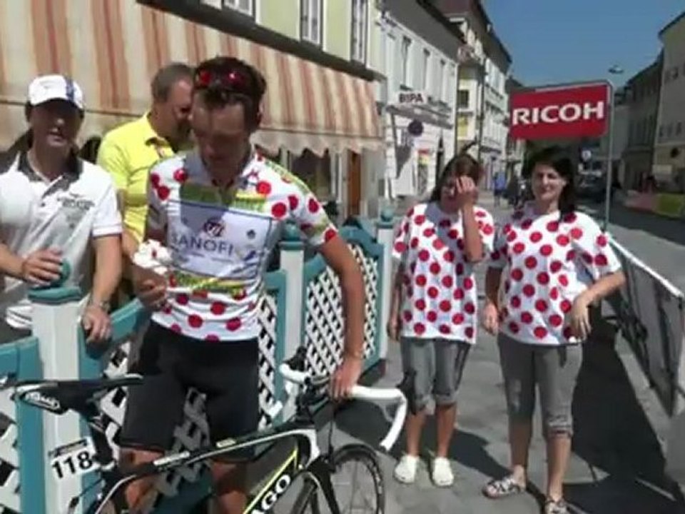 Georg Preidler - Bergkönig 2012 - bei Piaty zu Besuch