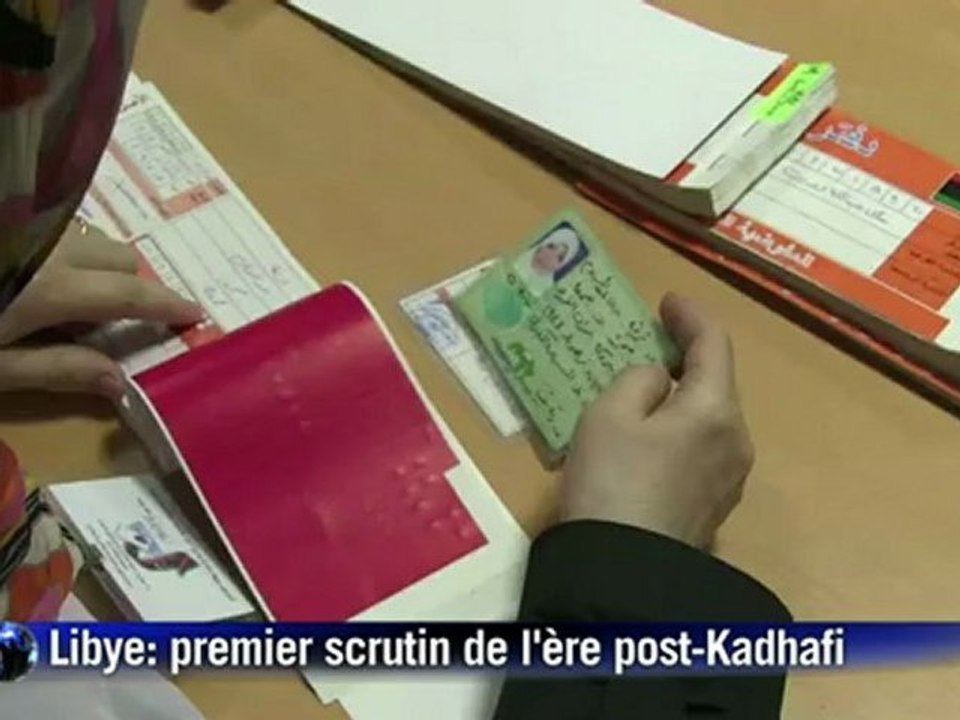Libye: premier vote post-Kadhafi
