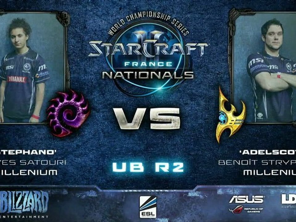 WCS : Stephano vs Adelscott - Map 1