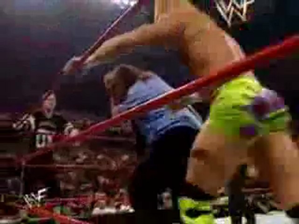 Rock and Sock Connection vs New Age Outlaws Armageddon 1999 Tag Team Championship Match part 1 2