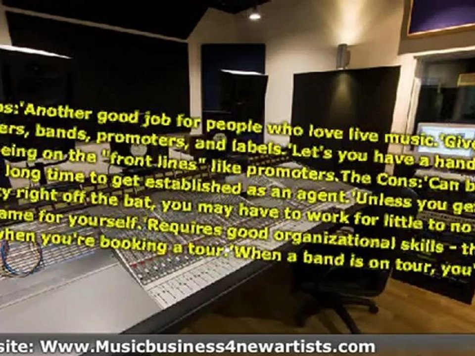 Music Industry Job Pros and Cons