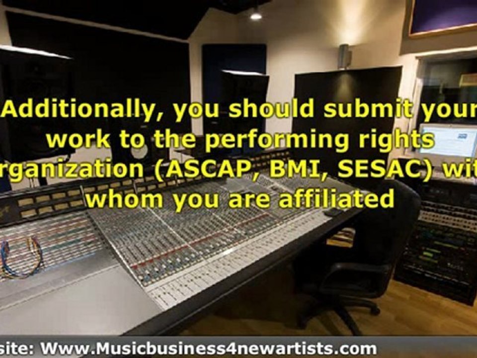 How To Copyright Your Music - Music Copyright