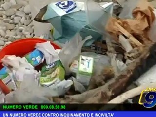 Un numero verde contro inquinamento e inciviltà