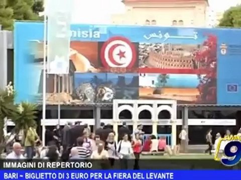 Bari | Biglietto di 3 euro per la fiera del levante