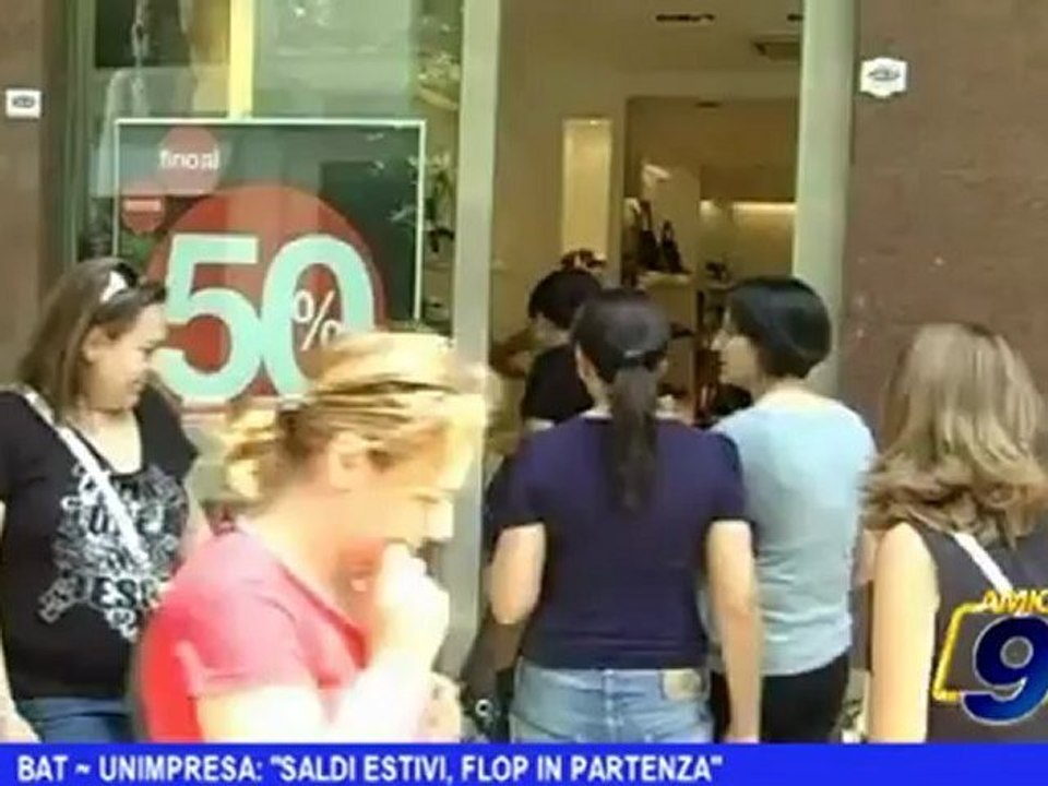 BAT | UNIMPRESA: "Saldi estivi, flop in partenza"