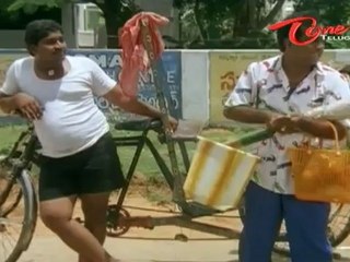 Telugu Comedy Scene Between Sri Lakshmi - Brahmanandam
