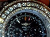 custom Hand Set 17carts lab diamond Breitling Bentley g.t.All Models. All Color Diamonds! by BLUE FLAME DIAMONDS