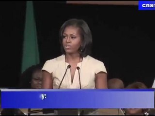 Michelle Obama Delivering Religious Sermon