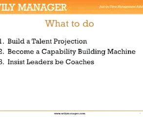 Strategy for an Inexperienced Workforce - A How To Guide for Managers